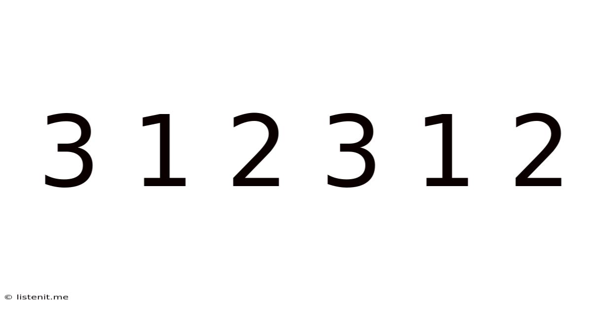 3 1 2 3 1 2