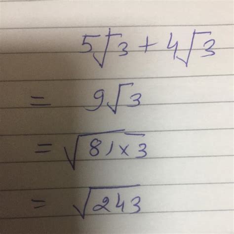 5 Times Square Root Of 3