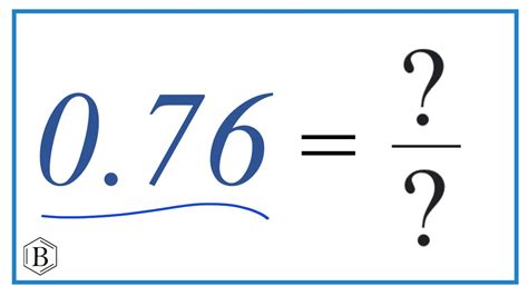 76 As A Fraction In Simplest Form