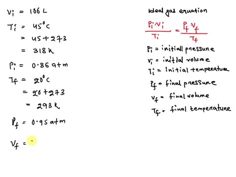 A Gas Balloon Has A Volume Of 106