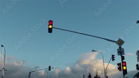 At The Instant The Traffic Light Turns Green