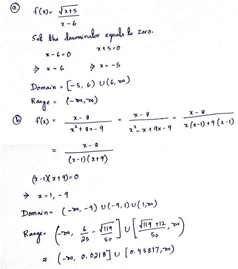 Domain And Range Of X 1 X 2