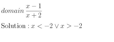 Domain Of X 1 X 2