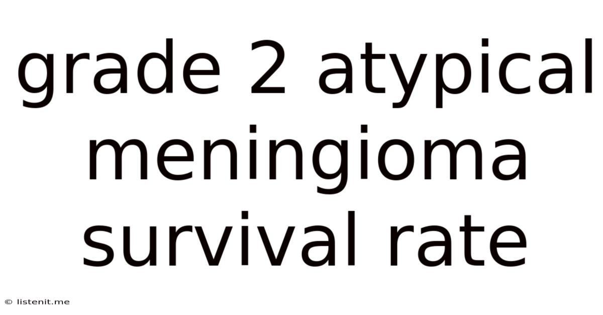 Grade 2 Atypical Meningioma Survival Rate