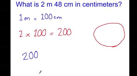 How Many Cm Are In 3 M