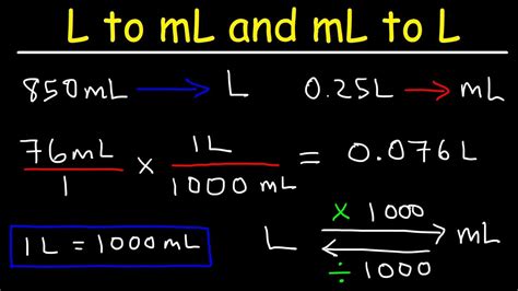 How Many Millimeters In 2 Liters