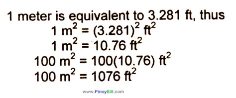 How Many Square Feet Are In 100 Square Meters