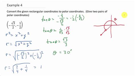 How To Change Rectangular Coordinates To Polar Coordinates