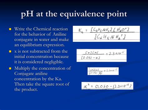 How To Find The Ph At The Equivalence Point