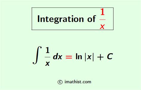 How To Integrate 1 X 1