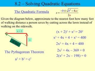 How To Solve Equations With Feet