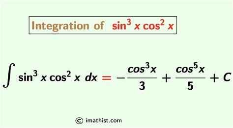 Integral Of Sin 3x Cos 2x