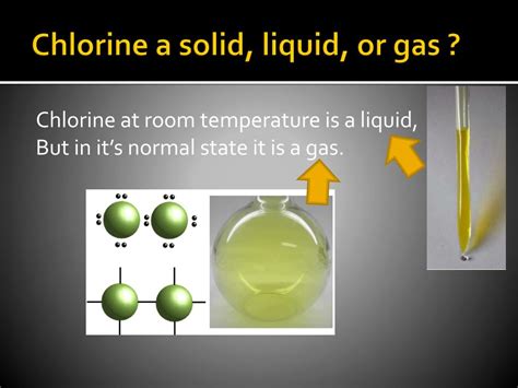 Is Chlorine A Solid Liquid Or Gas