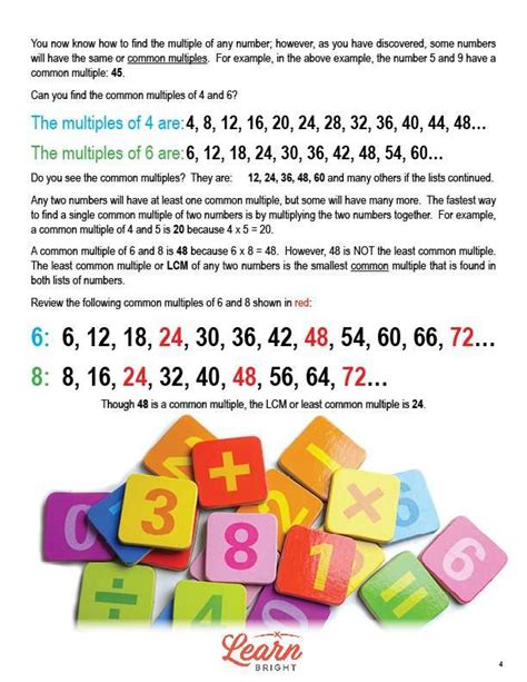 Least Common Multiple 9 And 7