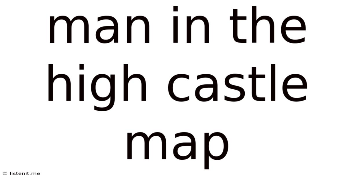 Man In The High Castle Map