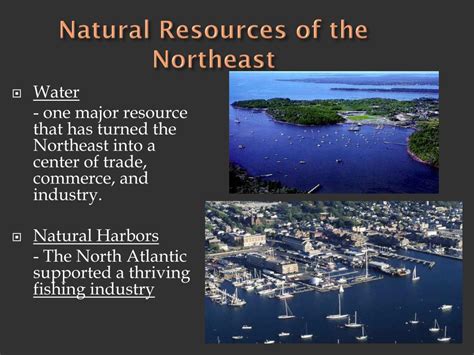 Natural Resources From The Northeast Region