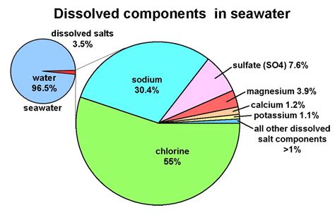 One Of The Most Abindant Elements In The Ocean Is