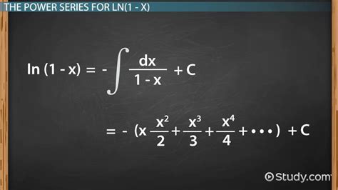 Power Series For Ln 1 X