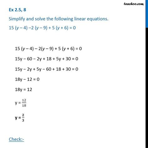 Solve This Equation Y 9 5 0