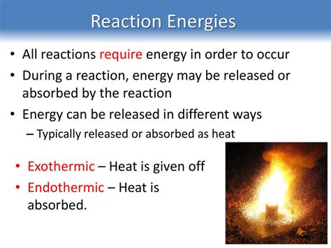 This Type Of Reaction Requires Energy In Order To Proceed