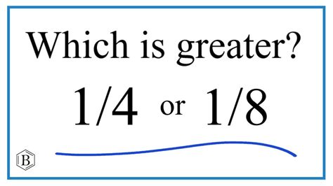 What Is Between 1/4 And 1/8