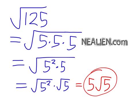 What Is Square Root Of 125