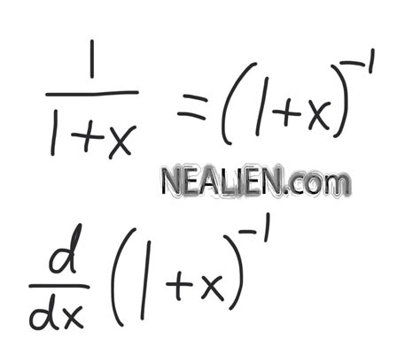 What Is The Derivative Of 1 1 X