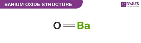 What Is The Formula For Barium Oxide