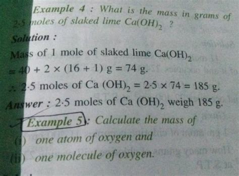 What Is The Gram Formula Mass Of Ca Oh 2