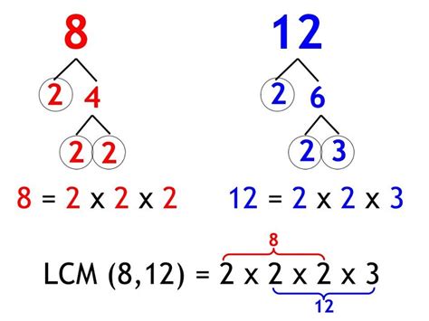 What Is The Lcm Of 8 And 2