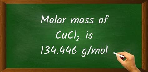 What Is The Molar Mass Of Cucl2