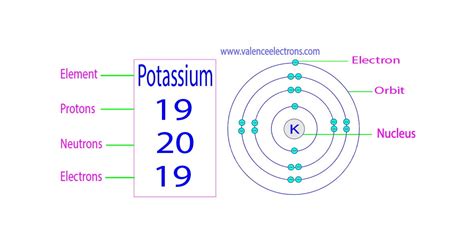 What Is The Number Of Protons In Potassium