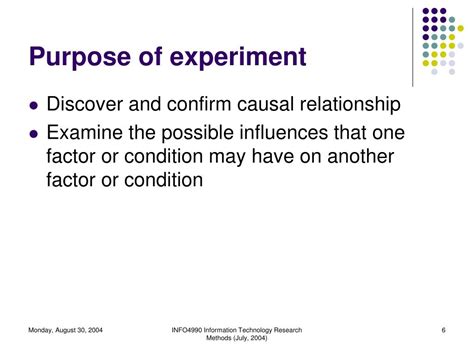 What Is The Purpose Of An Experiment