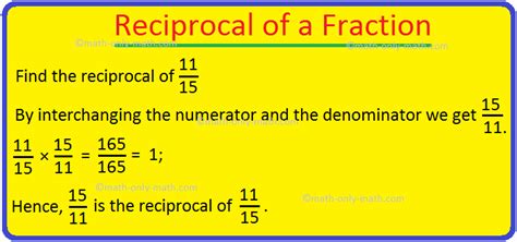 What Is The Reciprocal Of 1 2