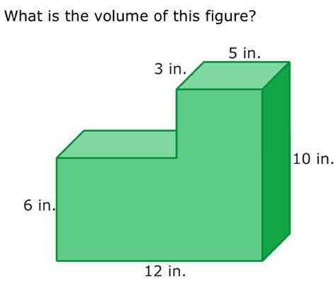 What Is The Volume Of This Figure