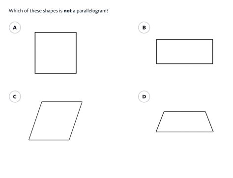 What Shapes Are Not A Parallelogram