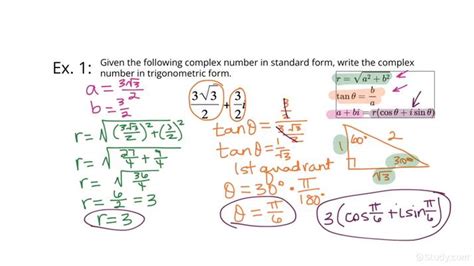 Write The Complex Number In Trigonometric Form.